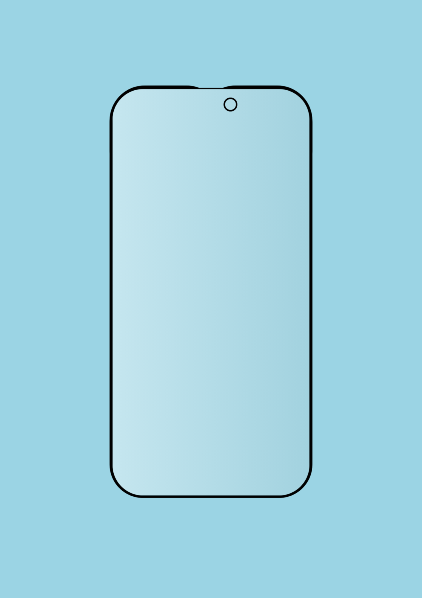 Tempered glass screen protector - Professionally installed